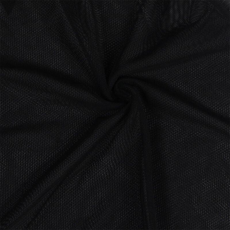 Subblime Babydoll Tüll Schwarz S/M – Spitze & Blumen - Vanelion Paradise