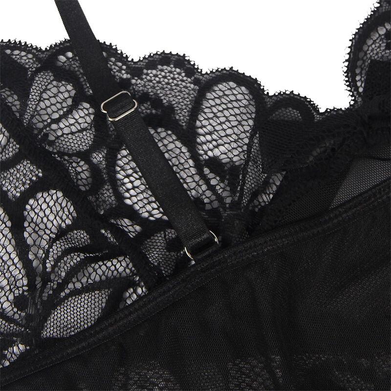 Subblime Babydoll Schwarz S/M – Spitze & Schleife - Vanelion Paradise
