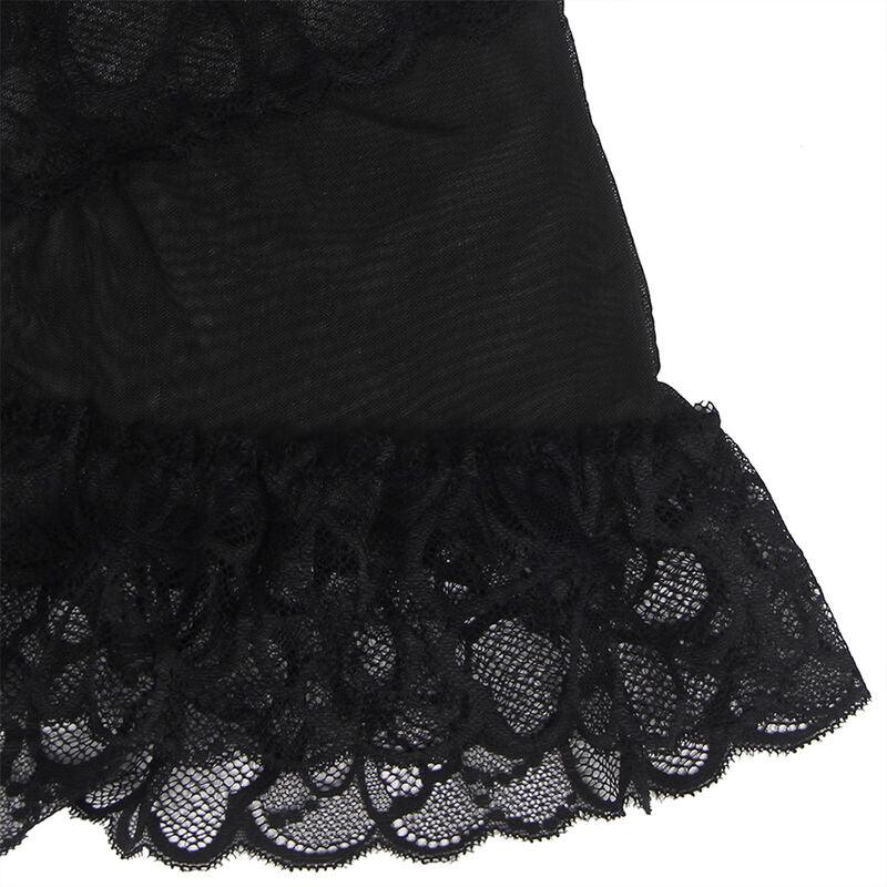 Subblime Babydoll Schwarz S/M – Spitze & Schleife - Vanelion Paradise
