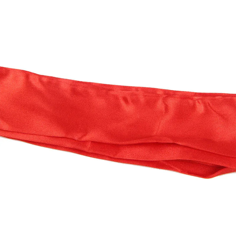 SUBBLIME - TRANSPARENTER STOFFMANTEL MIT SPITZENDETAIL ROT S/M - Vanelion Paradise