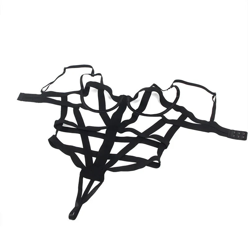 SUBBLIME - SEXY BODY MIT AUSSCHNITTEN SCHWARZ S/M - Vanelion Paradise