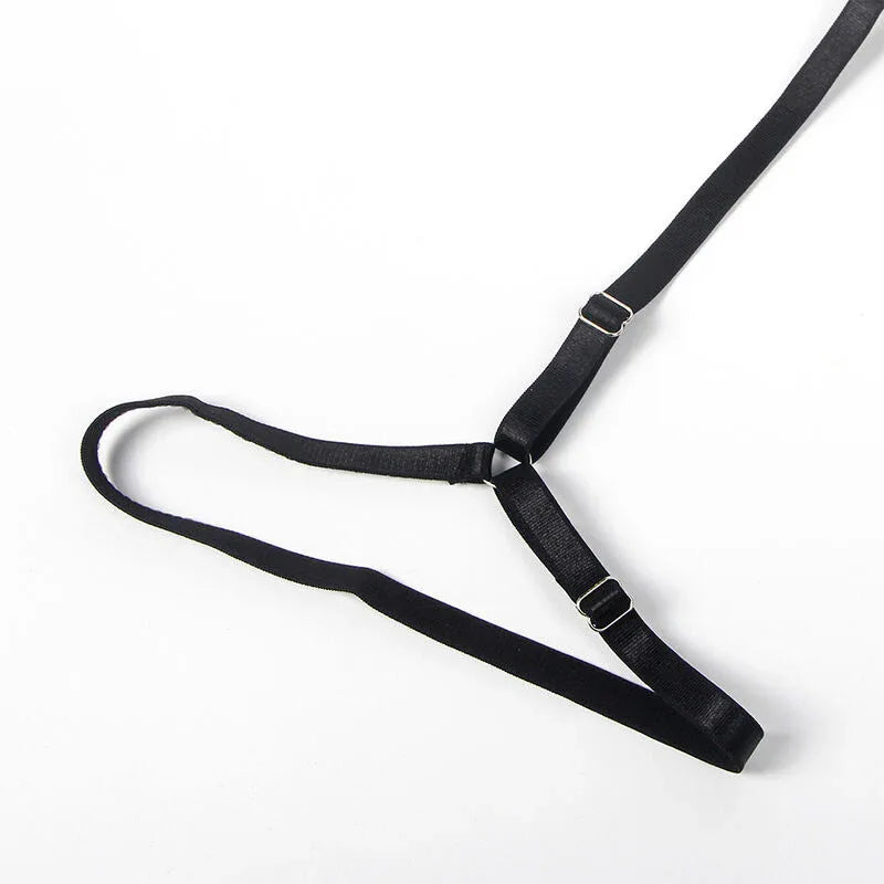 SUBBLIME - POLIZEIKOSTÜM MIT SPITZE SCHWARZ S/M - Vanelion Paradise