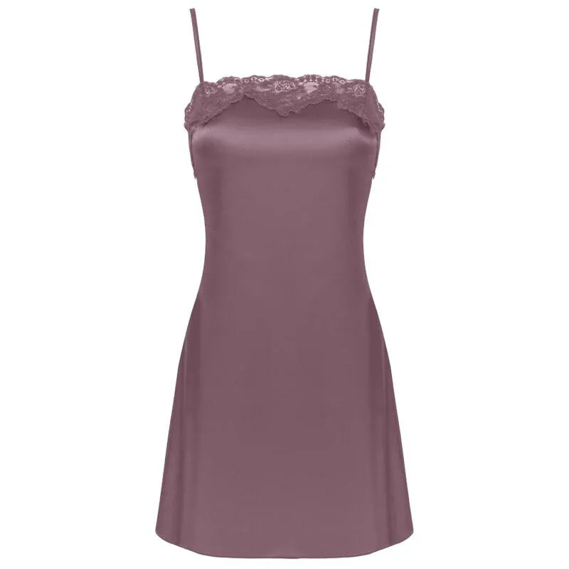 LIVCO CORSETTI FASHION - JACQUELINE LC 90249 KLEID + HEMD + HÖSCHE VIOLETT S/M - Vanelion Paradise