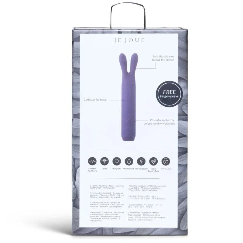 JE JOUE - VIBRIERENDE KUGEL KANINCHEN LILA - Vanelion Paradise