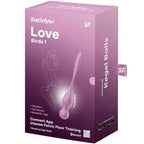 SATISFYER - LOVE BIRDS VIBRIERENDE KEGEL-KUGELN ROSA - Vanelion Paradise