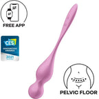 SATISFYER - LOVE BIRDS VIBRIERENDE KEGEL-KUGELN ROSA - Vanelion Paradise