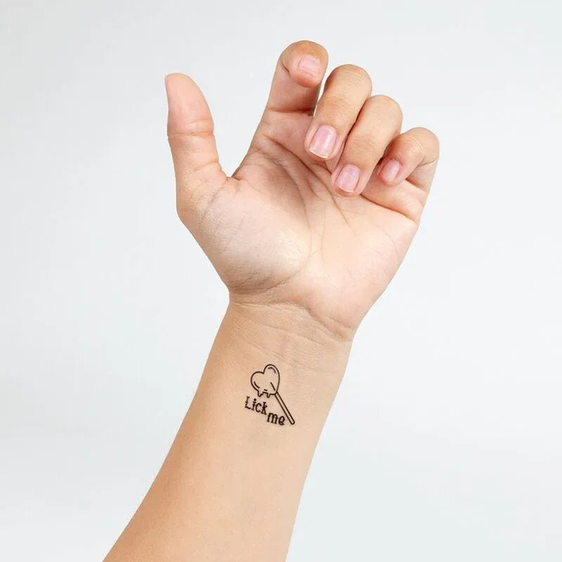 SECRET PLAY - SET MIT 10 TEMPORREN TATTOOS AUS DER CANDY COLLECTION - Vanelion Paradise