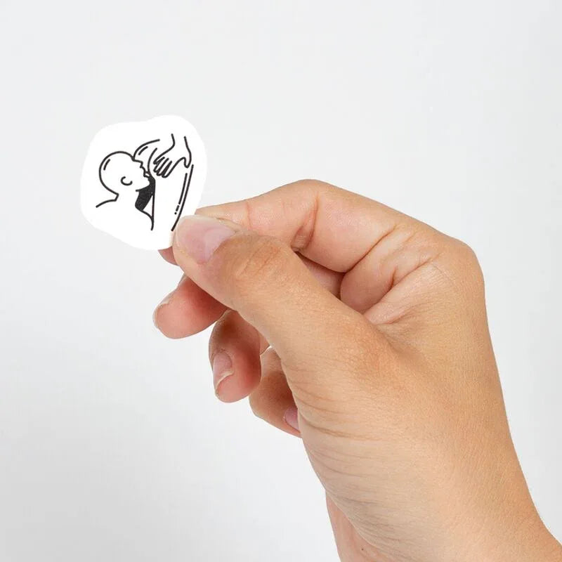 SECRET PLAY - SET MIT 10 TEMPORREN TATTOOS DER KINKY COLLECTION - Vanelion Paradise