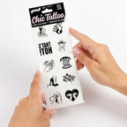 SECRET PLAY - SET MIT 10 TEMPORREN TATTOOS DER KINKY COLLECTION - Vanelion Paradise