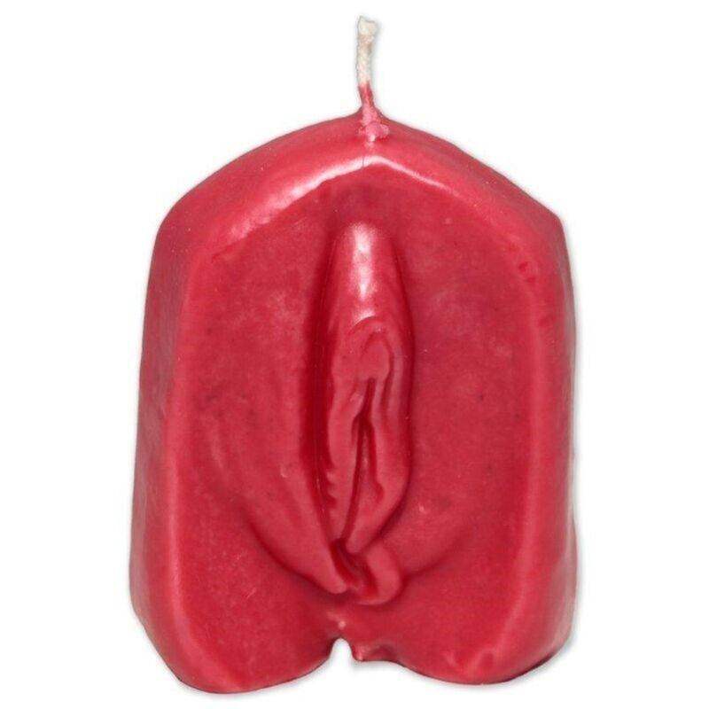 PRIDE - GROSSE VAGINAKERZE ROT - Vanelion Paradise