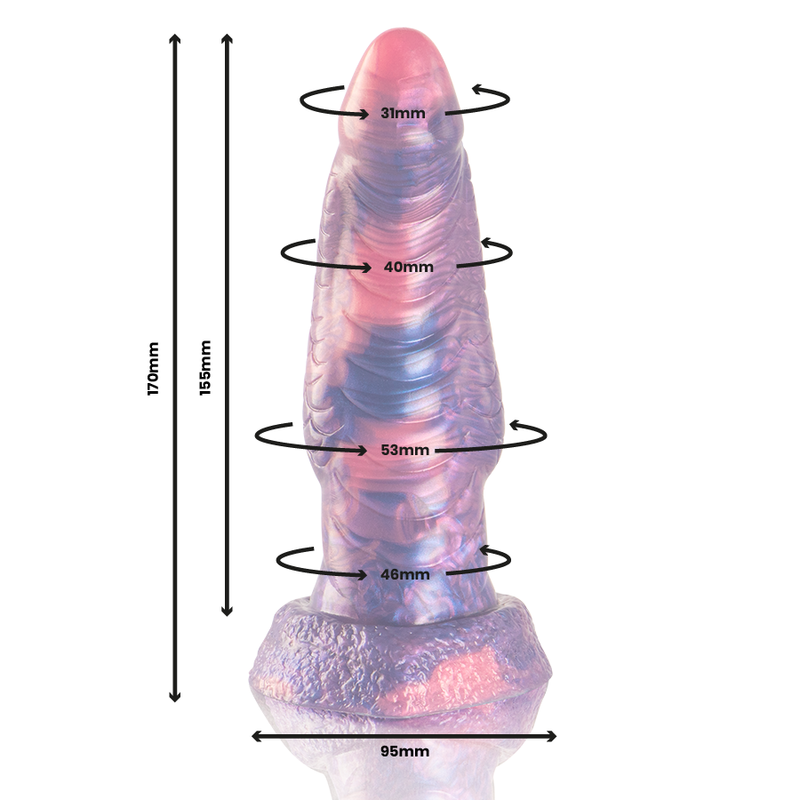 EPIC - MEDUSA DILDO VERSTEINT VERGNÜGEN