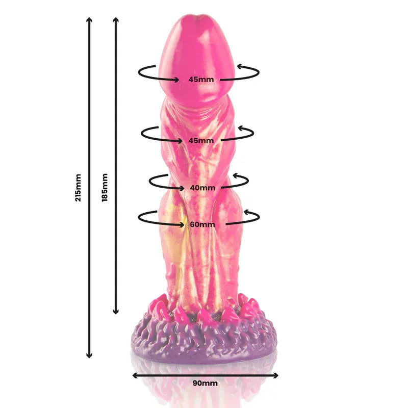 EPIC - CERBERUS DILDO MYTHOLOGISCHES FEUER - Vanelion Paradise