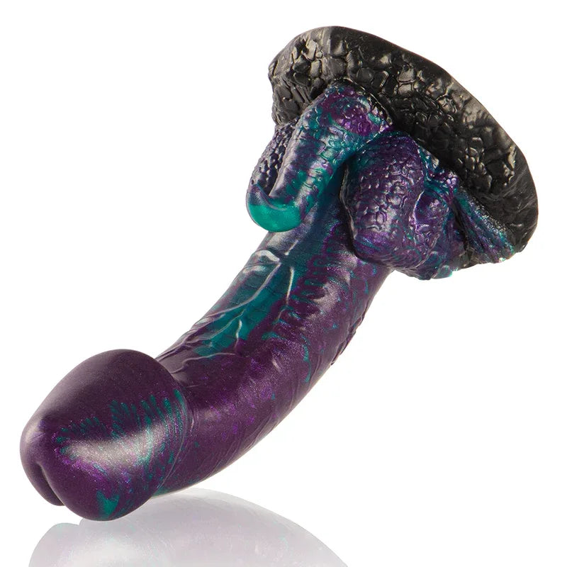 EPIC - BASILISK DILDO DOPPELT SCHUPPIG VERGNÜGEN, KLEINE GRÖSSE - Vanelion Paradise