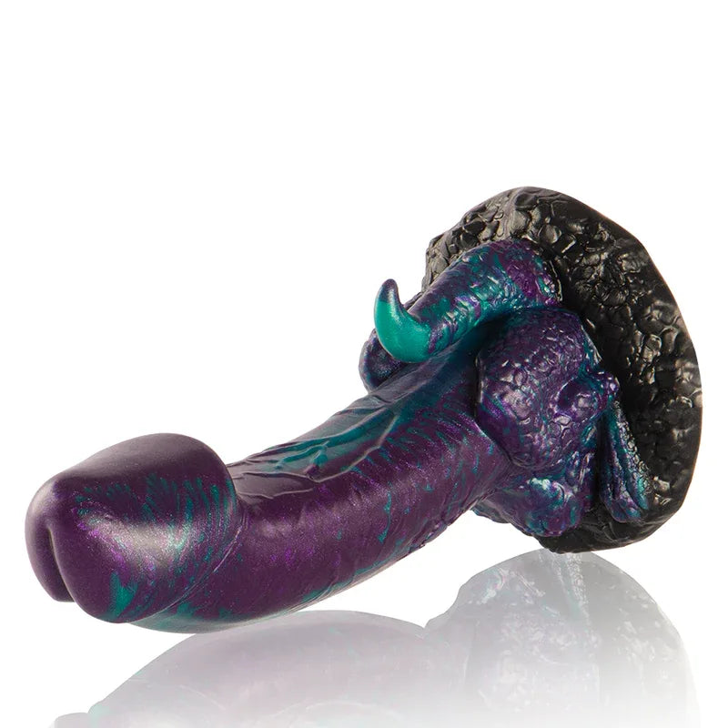 EPIC - BASILISK DILDO DOPPELT SCHUPPIG VERGNÜGEN, KLEINE GRÖSSE - Vanelion Paradise