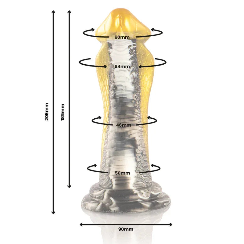 EPIC - DRAKON DILDO GELBE KOBRA - Vanelion Paradise