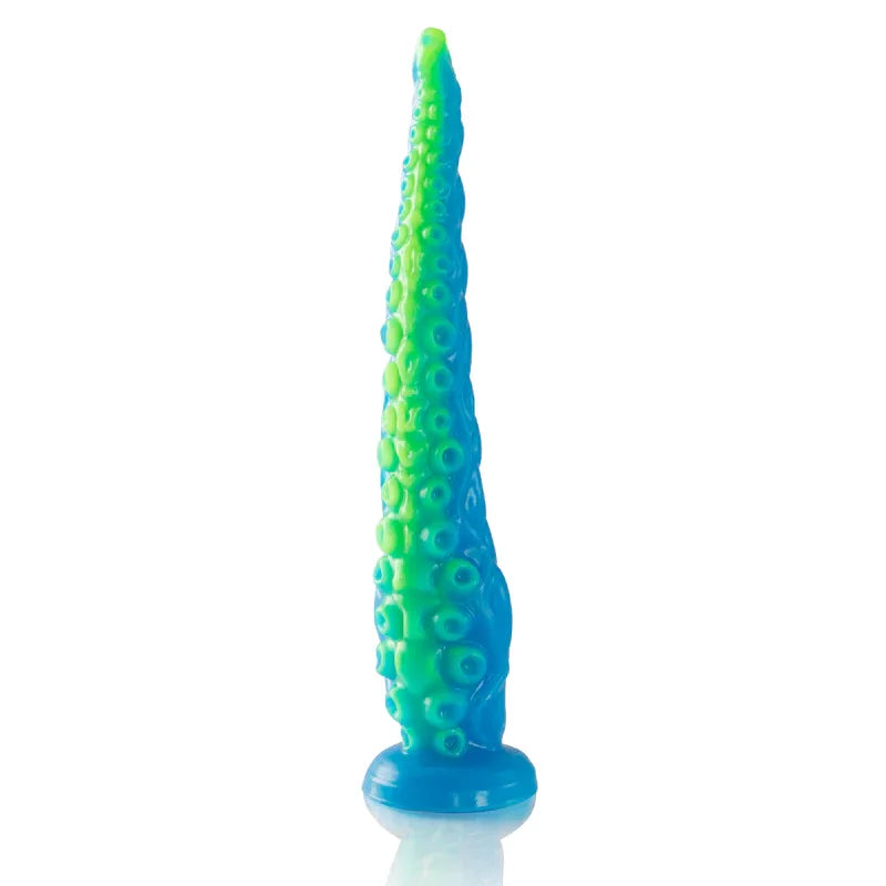 EPIC - SCYLLA FLUORESZIERENDER DÜNNER TENTAKEL-DILDO, GROSSE GRÖSSE - Vanelion Paradise