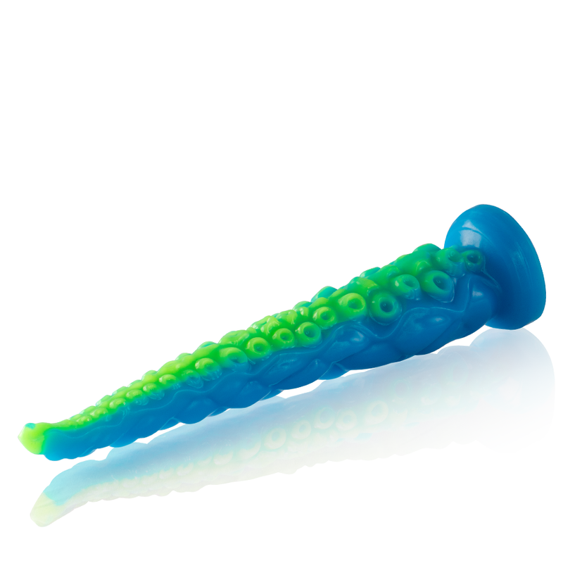 EPIC - SCYLLA FLUORESZIERENDER DÜNNER TENTAKEL-DILDO, GROSSE GRÖSSE