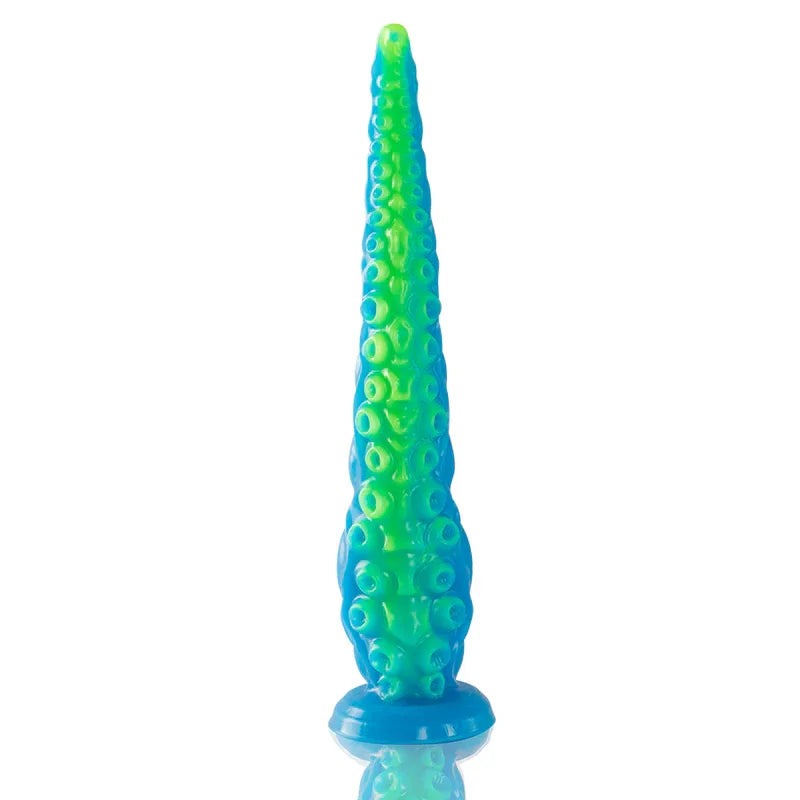 EPIC - SCYLLA FLUORESZIERENDER DÜNNER TENTAKEL-DILDO, GROSSE GRÖSSE - Vanelion Paradise