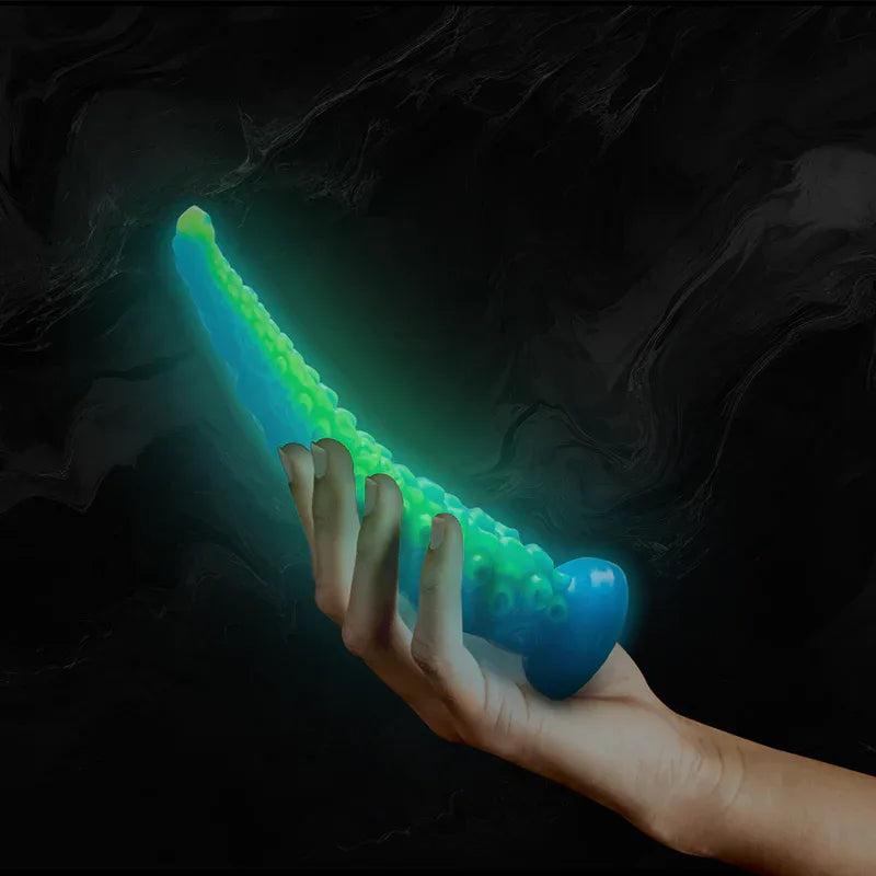 EPIC - SCYLLA FLUORESZIERENDER DÜNNER TENTAKEL-DILDO, KLEINE GRÖSSE - Vanelion Paradise