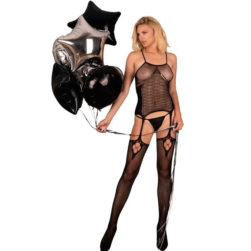 LIVCO CORSETTI FASHION - AMRIN BODYSTOCKING SCHWARZ EINE GRÖSSE - Vanelion Paradise
