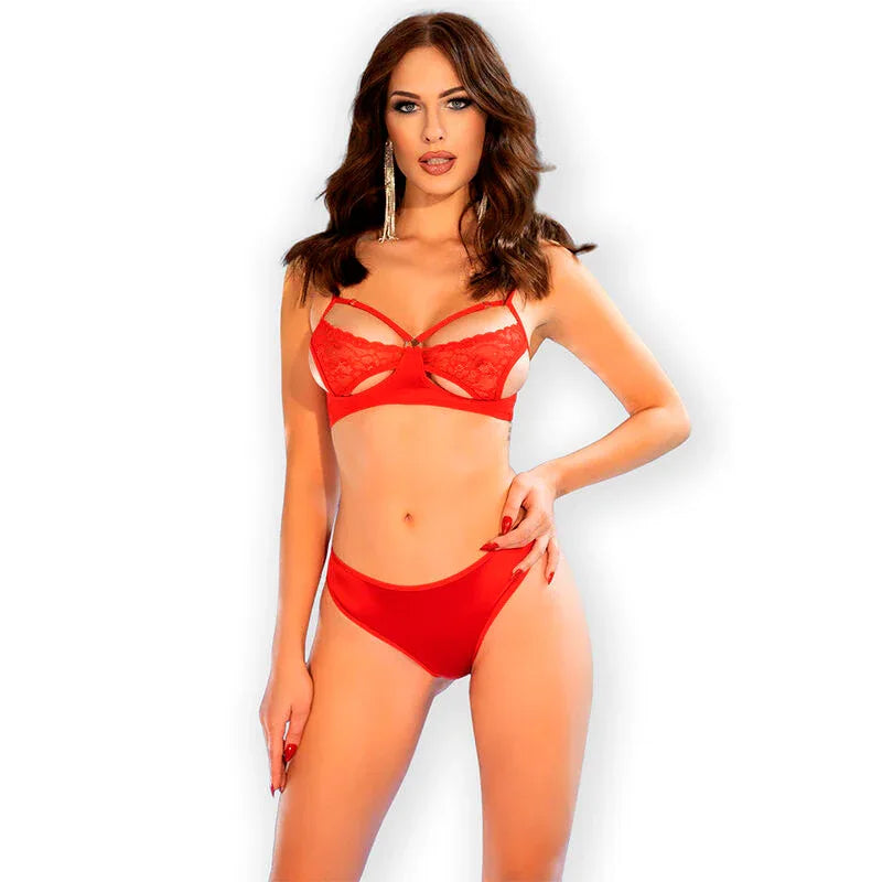 CHILIROSE - CR 4676 SET ZWEI TEILE SCHWARZ S - Vanelion Paradise