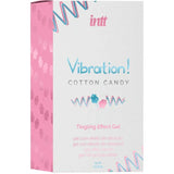 INTT Vibration Cotton Candy – Vibrierendes Intimgel mit Zuckerwatte-Aroma - Vanelion Paradise