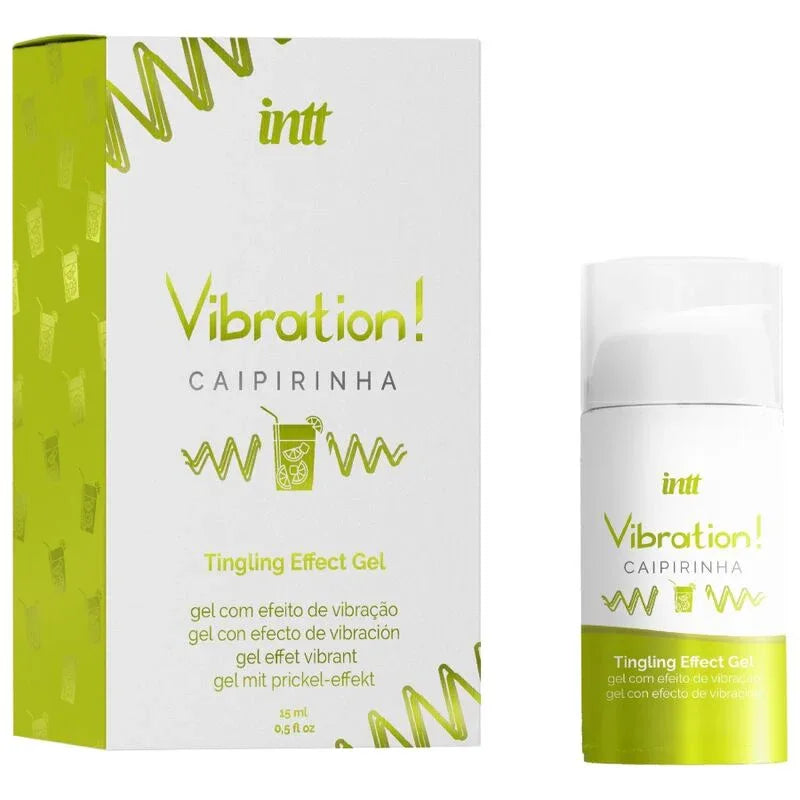 INTT Vibration! Caipirinha Gel – Vibrierendes Intim-Gel, 15 ml - Vanelion Paradise