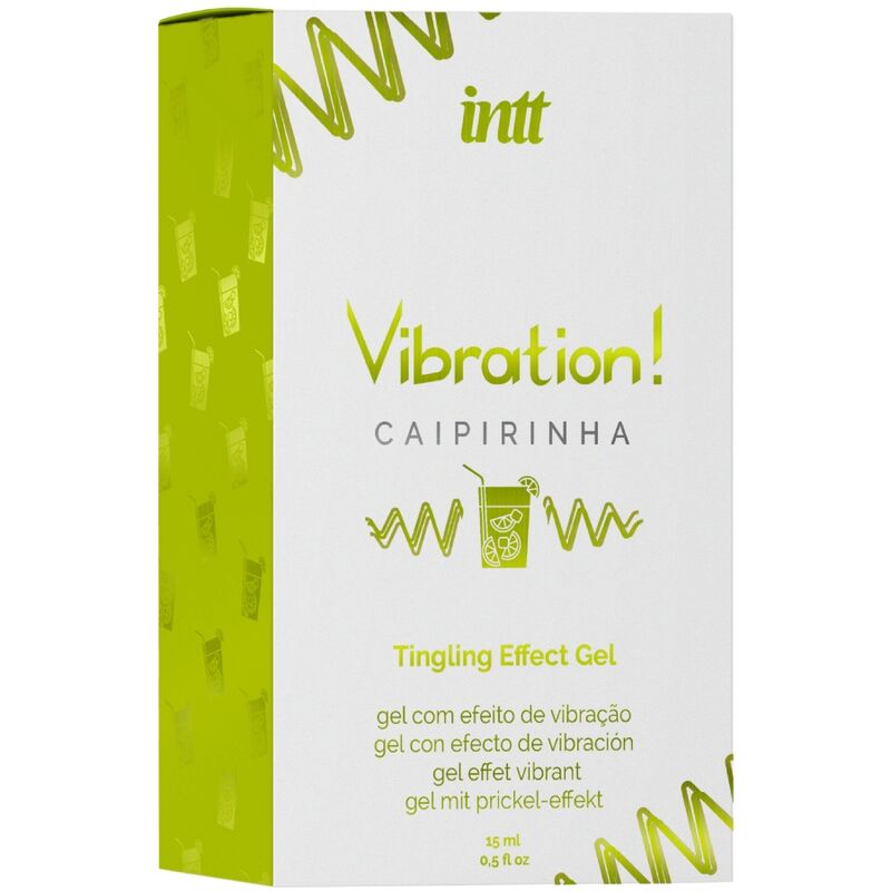 INTT - KRAFTVOLLES INTIMATIMULANS CAIPIRINHA FLÜSSIGE VIBRATORGEL 15 ML