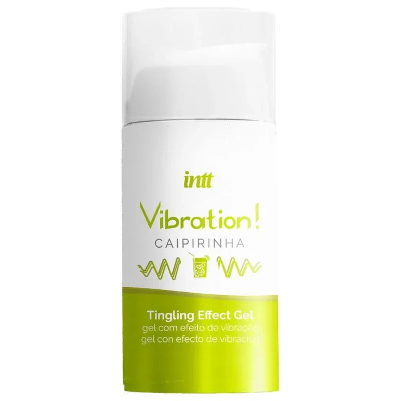 INTT Vibration! Caipirinha Gel – Vibrierendes Intim-Gel, 15 ml - Vanelion Paradise