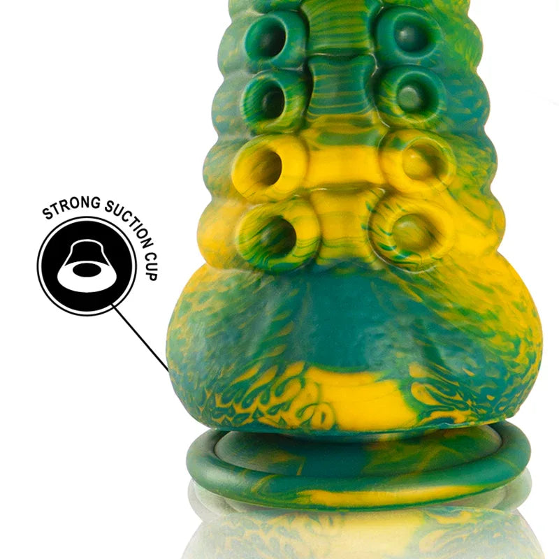EPIC - CETUS GRÜNER TENTAKEL-DILDO, KLEINE GRÖSSE - Vanelion Paradise