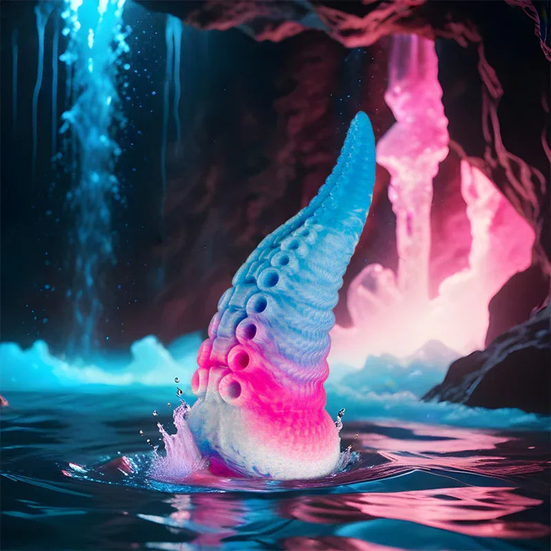 EPIC - PHORCYS BLAUER TENTAKEL-DILDO, GROSSE GRÖSSE - Vanelion Paradise