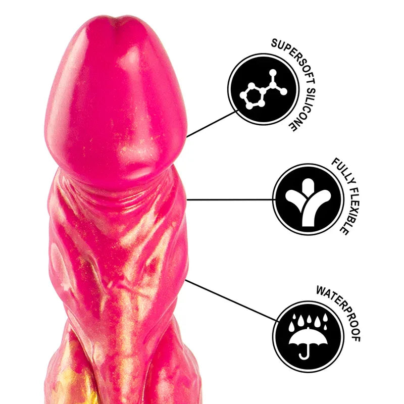 EPIC - CERBERUS DILDO MYTHOLOGISCHES FEUER - Vanelion Paradise