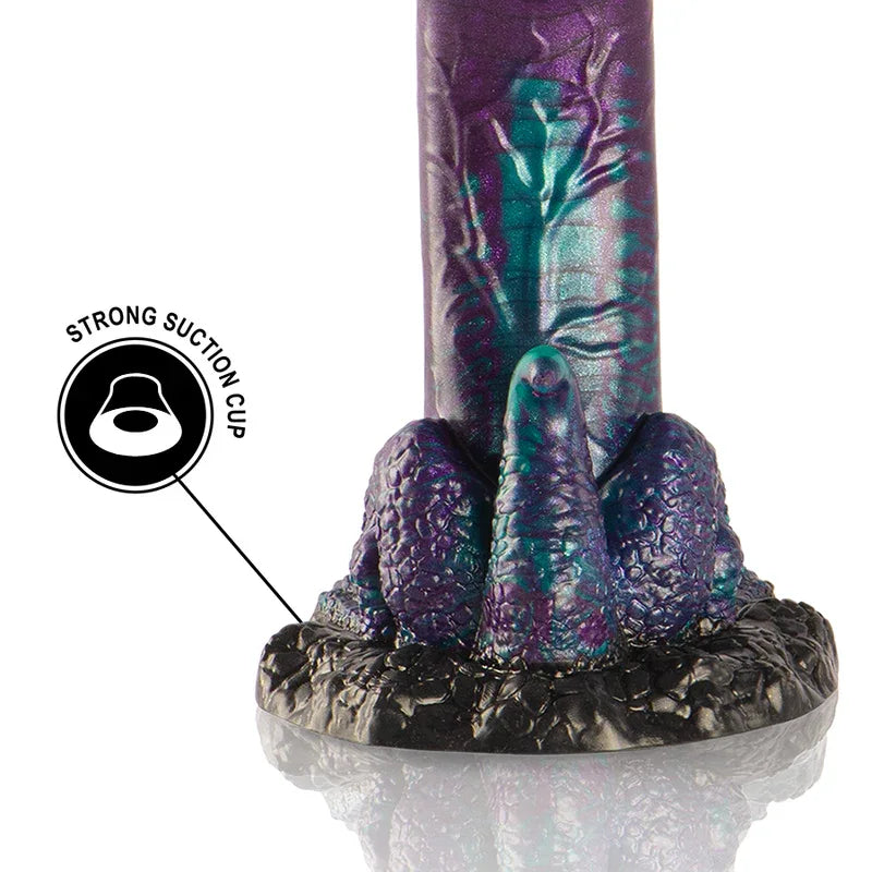 EPIC - BASILISK DILDO DOPPELT SCHUPPIG VERGNÜGEN, KLEINE GRÖSSE - Vanelion Paradise