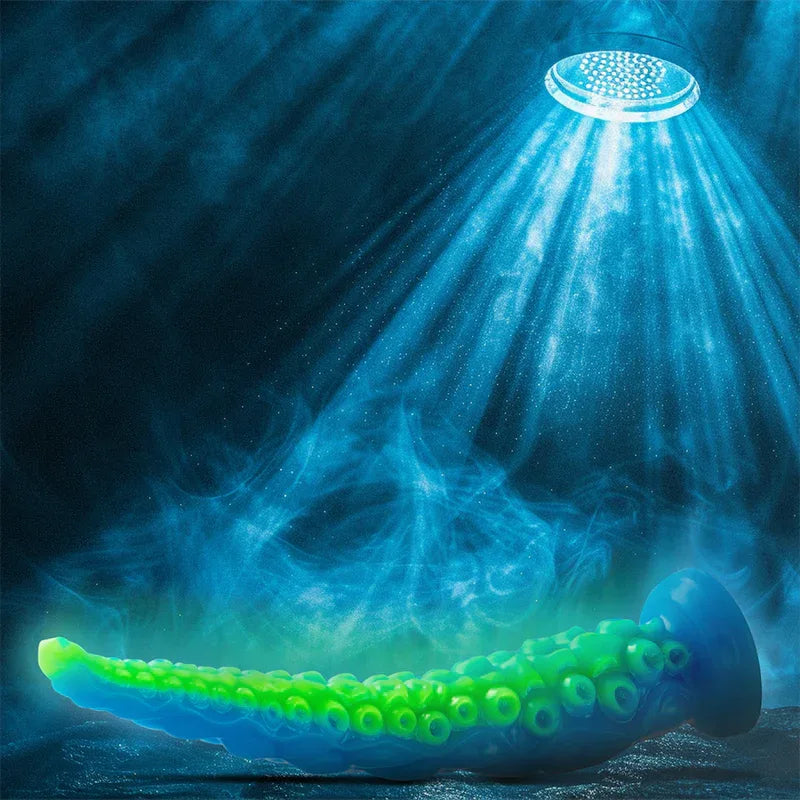 EPIC - SCYLLA FLUORESZIERENDER DÜNNER TENTAKEL-DILDO, GROSSE GRÖSSE - Vanelion Paradise