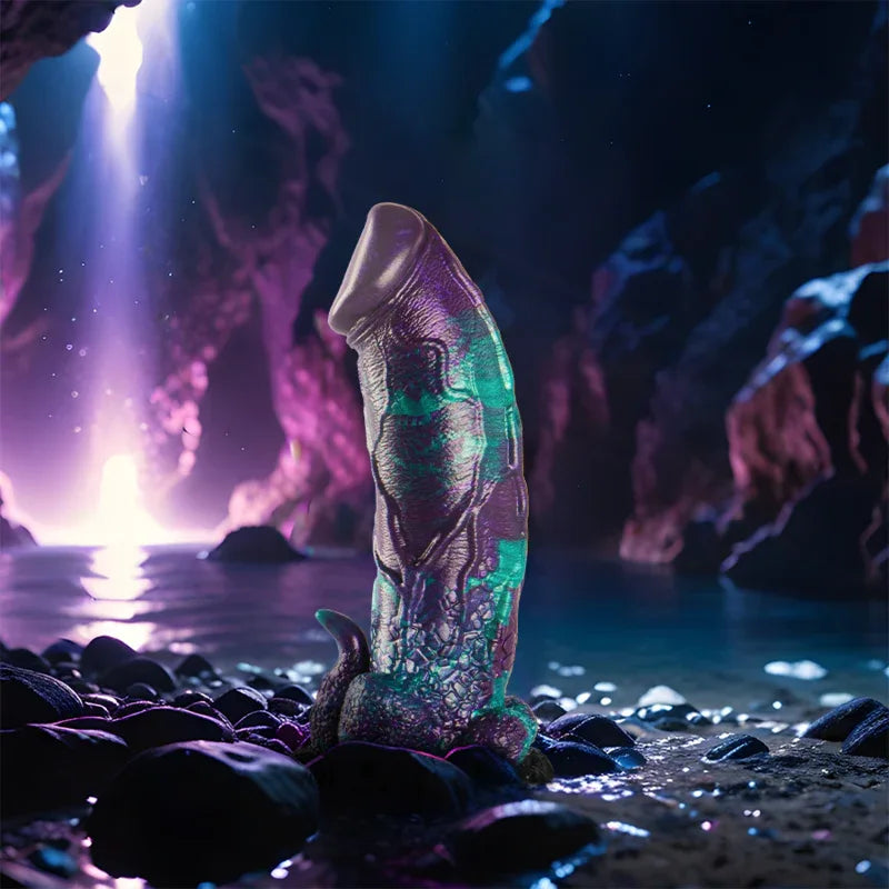 EPIC - BASILISK DILDO DOPPELT SCHUPPIG VERGNÜGEN, GROSSE GRÖSSE - Vanelion Paradise