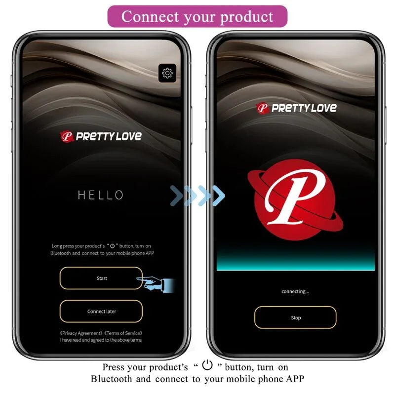 PRETTY LOVE Ethan G-Punkt Vibrator Lila – 12 Modi, Silikon, USB - Vanelion Paradise