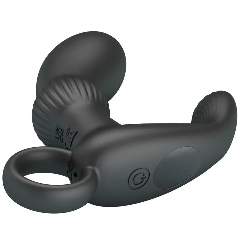 PRETTY LOVE Cayla Prostata Vibrator – 12 Funktionen, Schwarz - Vanelion Paradise