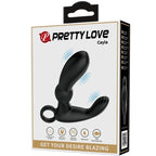PRETTY LOVE Cayla Prostata Vibrator – 12 Funktionen, Schwarz - Vanelion Paradise