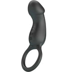 PRETTY LOVE - WARREN BLACK ANALRING & VIBRATOR - Vanelion Paradise