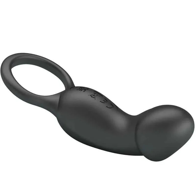 PRETTY LOVE - WARREN BLACK ANALRING & VIBRATOR - Vanelion Paradise
