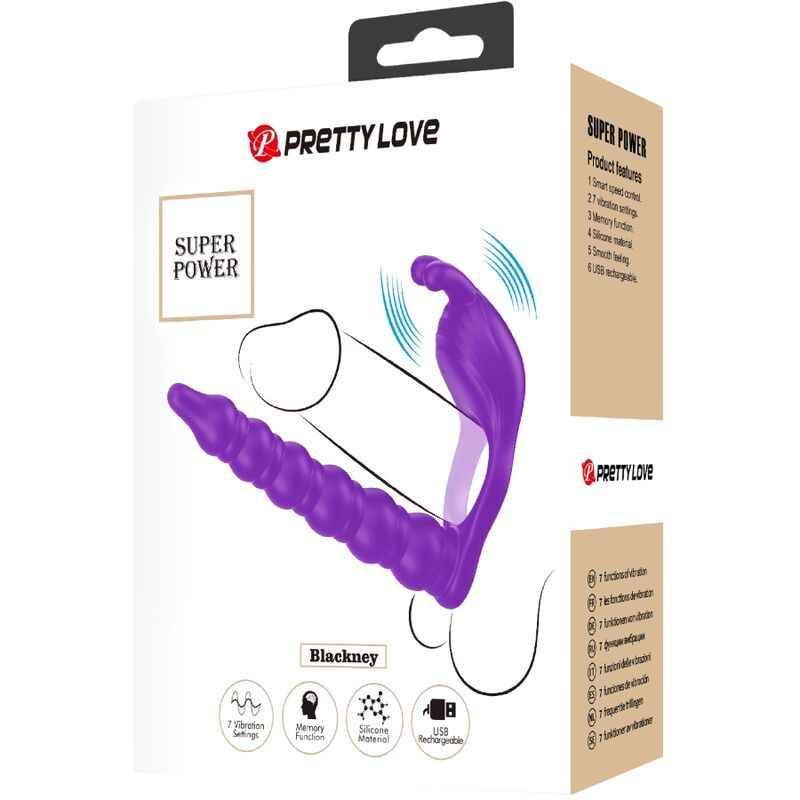 PRETTY LOVE - BLACKNEY PENISRINGE MIT VIBRATOR-PLUG - Vanelion Paradise