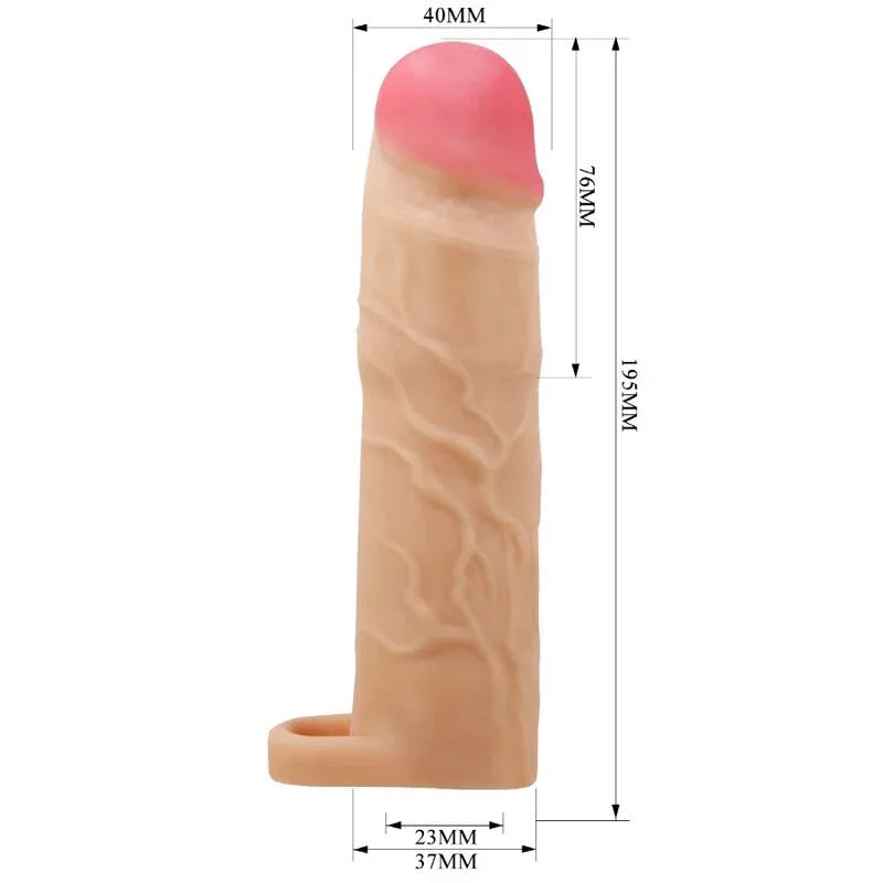 PRETTY LOVE GERD Penisverlängerung aus Flüssigsilikon – stimulierende Penishülle - Vanelion Paradise