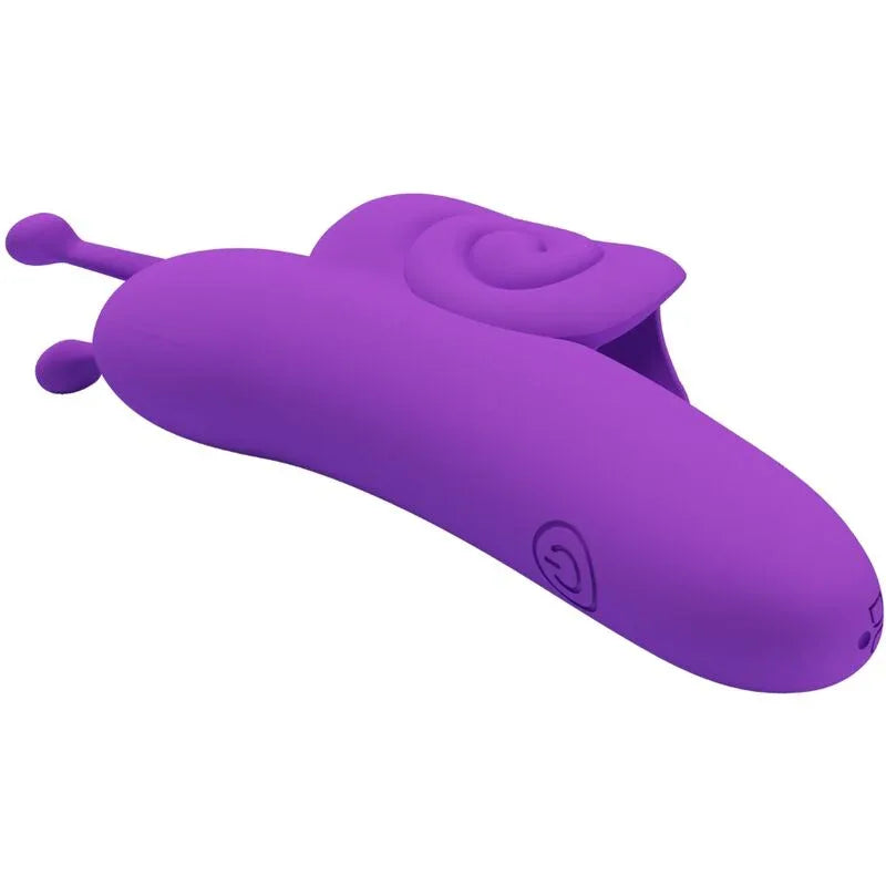 Pretty Love Snail – Lila Fingerstimulator mit 10 Funktionen - Vanelion Paradise