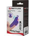 Pretty Love Snail – Lila Fingerstimulator mit 10 Funktionen - Vanelion Paradise