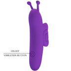 Pretty Love Snail – Lila Fingerstimulator mit 10 Funktionen - Vanelion Paradise