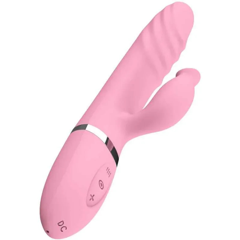 ARMONY - VIBRATOR & STOßUNG MIT ROSA WRMEEFFEKT-ZUNGE - Vanelion Paradise