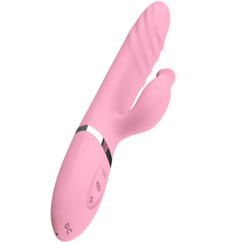 ARMONY - VIBRATOR & STOßUNG MIT ROSA WRMEEFFEKT-ZUNGE - Vanelion Paradise