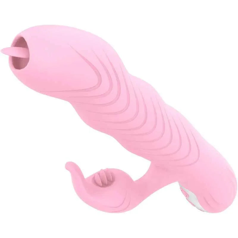 ARMONY - MARCIA-VIBRATOR & STOßENDER DOPPELZUNGE-WRMEEFFEKT ROSA - Vanelion Paradise