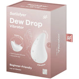 SATISFYER - DEW DROP VIBRATOR AUFLEGEN WEISS - Vanelion Paradise