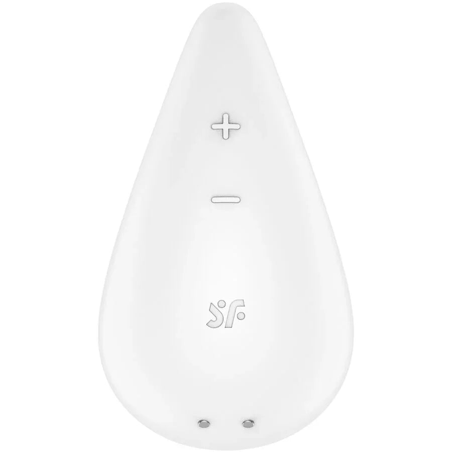 SATISFYER - DEW DROP VIBRATOR AUFLEGEN WEISS - Vanelion Paradise